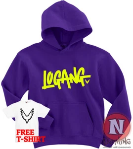 Logang Hoodie Logan Jake Paul JP JPX kids Adults top Hoody Maverick Youtubers - Picture 1 of 8