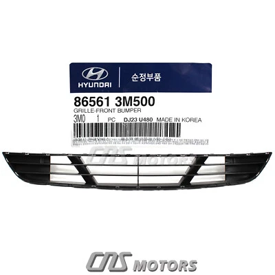 Grille Front Bumper Lower ⭐GENUINE⭐ for 2012-2014 Hyundai Genesis Sedan  - Image 1 of 3