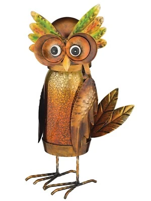 OWL Jar 户外 LED 装饰 12.5 英寸高 x 5.5 英寸长 x 6 英寸宽 全新 — 第 1/2 张图片