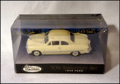 Ford Sedán 1949 Rosa Blanca 50 Aniversario Set Sellado Nuevo Antiguo Stock 1:43 #Z120 Foto 1 de 4
