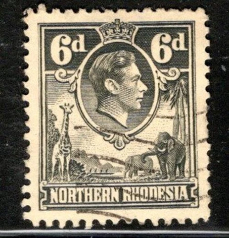BRITISH NORTHERN RHODESIA   STAMPS   USED    LOT 11933AX Cover