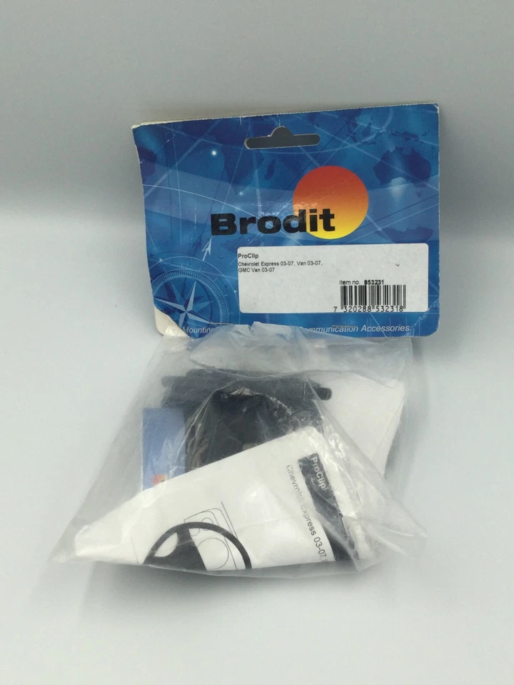 Brodit ProClip para GMC Van 03-07 l/h/d montaje de soporte de coche central #853231 Foto 1 de 1