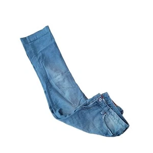 Jeans taglio stivaletto Lucky Brand Lola 10/30 vita bassa lavaggio medio denim elasticizzato - Foto 1 di 9