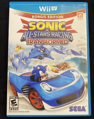 Sonic & All-Stars Racing Transformed (Nintendo Wii U, 2012) - Image 1 of 4