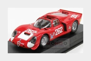 1:43 BEST Alfa Romeo 33.2 #262 Targa Florio 1969 Vaccarella De Adamich BE9147-2 - Picture 1 of 2