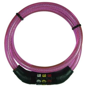 Point Symbol Lock Kids 80cm, Ø 12mm Pink Bike - Picture 1 of 1