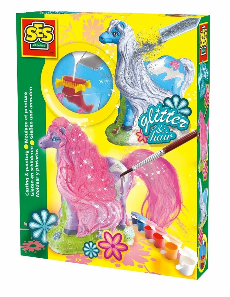 Ses Deutschland 01272 - Gipspferd mit Mähne