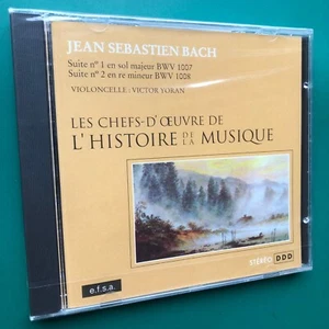 Victor Yoran JEAN SEBASTIEN BACH Suites CD Cello L'Histoire De La Musique SEALED - Picture 1 of 6
