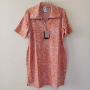 Nike Shirt Dress Short Sleeve Athleisure 2X Serena Williams Golf New $100 Msrp - Picture 1 of 8