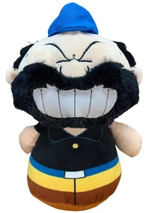Bluto Brutus Rollie Pollie Plush Popeye the Sailorman 10.5" Stuffed Toy 2017 - Picture 1 of 11