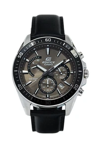 CASIO EDIFICE EFR-552L-5AVUEF EN ACERO CON CRONÓGRAFO Y CALENDARIO CON CORREA - Photo 1 sur 5