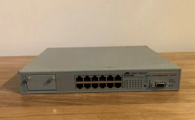 Allied Telesyn AT-8012M Fast Ethernet Switch with No Brackets AT 8012M (Inc VAT) - Image 1 of 4