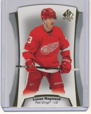 2021-22 SP Authentic Die-Cuts Rookie #DC-2 Lucas Raymond - Image 1 of 2