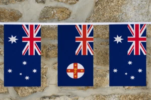 Australien Staatsflagge Freundschaft Wimpelkette - MADE IN THE UK - Bild 1 von 12