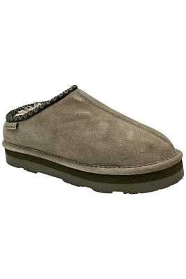 BEARPAW Lucille Water and Stain-Repellent Suede Mushroom - Image 1 of 3