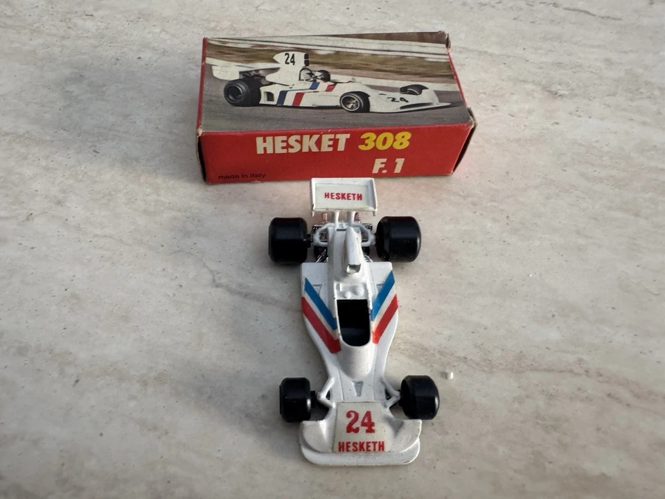 Auto F1 Polistil RJ 8 Hesket 308 del 1976 scala 1:55 nuova in box da collezione - Immagine 1 di 4