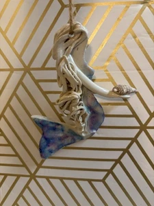 Ornamento sirena in ceramica - Foto 1 di 3