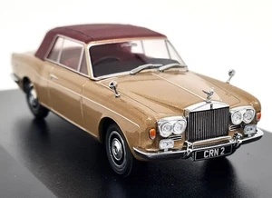 Oxford 1/43 Rolls Royce Corniche Closed Convertible Sand Diecast Model Car - Picture 1 of 7