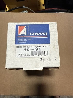 Kit de engranajes de motor de ventana Cardone OEM 42-91 Reman, ¡envío gratuito! Foto 1 de 4