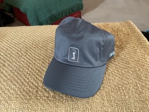 PGA Tour Airflux Quiet Shade Grey Adjustable Golf Hat BRAND NEW - Picture 1 of 5