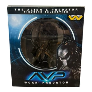 Statua Eaglemoss Scar Predator AVP Hero da collezione RARA NUOVA SIGILLATA - Foto 1 di 6
