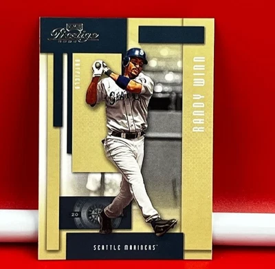 2004 Donruss Playoff Prestige Mariners Randy Winn #179 - Image 1 of 2