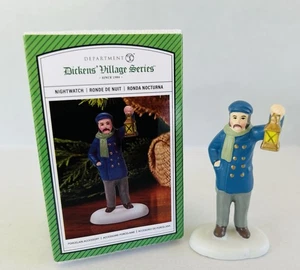 Dept 56 Villaggio di Natale Dickens People Orologio da Notte Uomo #6011397 - Foto 1 di 5
