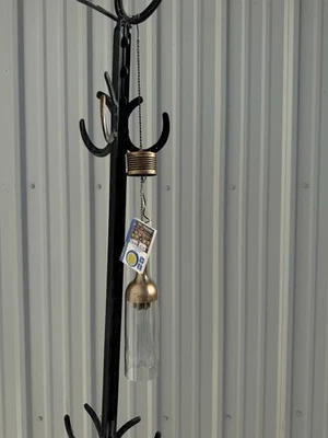 Alpine Solaris Solar Hanging LED, Glass Bottle Light. Slightly damaged - Image 1 of 4