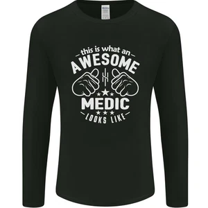 This Is What an Awesome Medizinisch Looks Like Herren Langarm T-Shirt - Bild 1 von 13