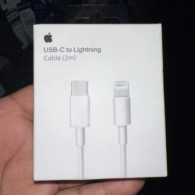 Apple MKQ42AMA Lightning to 2m USB-C Cable - Image 1 of 3