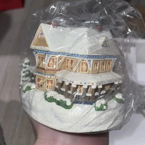 Victorian Homestead By Thomas Kinkade Holiday Collection Hawthorne - Picture 1 of 4