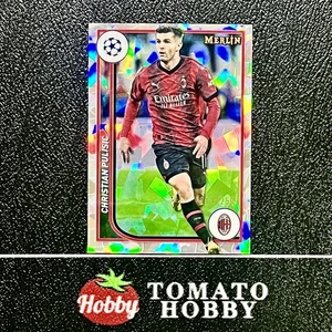 REFRACTOR ATÓMICO TOPPS MERLIN CROMO UEFA 2023-24 CHRISTIAN PULISIC/250 - Imagen 1 de 2