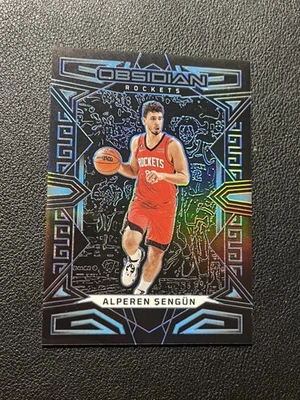 2022-23 Panini Obsidian Electric Etch #/30 Alperen Sengun #33 SP! - Image 1 of 4