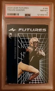 2024 Leaf Futures Travis Hunter PSA 8 NM-MT - Bild 1 von 2