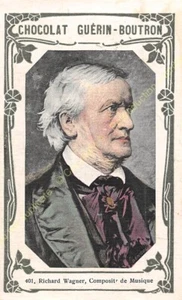 Chromo Trade Card Photo Richard Wagner Composer Of Music Circa 1870 1913 - Picture 1 of 2