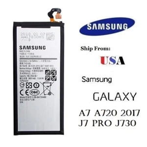 OEM Battery Replacement for Samsung Galaxy J7 PRO J730/ A7 A720 2017 EB-BA720ABE - Photo 1 sur 7