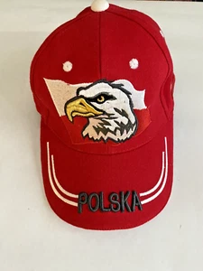Vintage EAGLE  POLSKA Snapback  Trucker Hat RARE - Picture 1 of 7