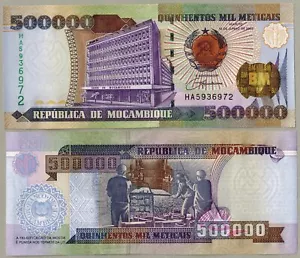 Mozambique 500000 Meticais 2003 P-142 UNC - Imagen 1 de 1