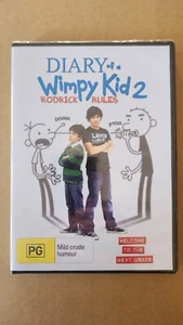 DIARY OF A WIMPY KID 2 - Rodrick Rules-Zachary Gordon Devon Bostick- New sealed - Picture 1 of 2