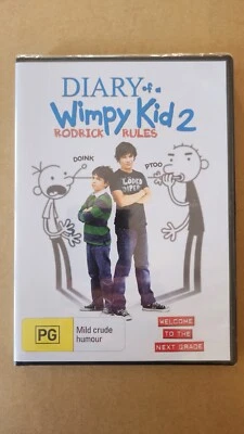 DIARY OF A WIMPY KID 2 - Rodrick Rules-Zachary Gordon Devon Bostick- New sealed - Image 1 of 2