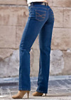 Ladies John Baner Blue Denim Straight Leg Jeans UK Sz 24L BNWT