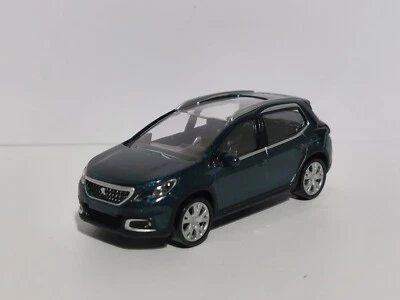 Norev 3 inches 1/60. Peugeot 2008 mk1. 2 Bleue .    Neuf en boite  - Photo 1/4