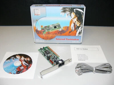 Bestmatic CTR-21 56K módem de fax tarjeta PCI/tarjeta de dispositivo de fax nueva Foto 1 de 3