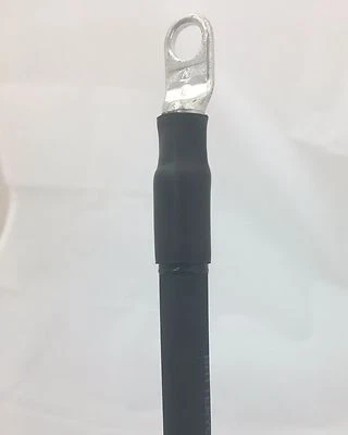 Cable de batería de cobre de 4 AWG cable de alimentación para automóvil, marino, inversor, autocaravana, solar Foto 1 de 2