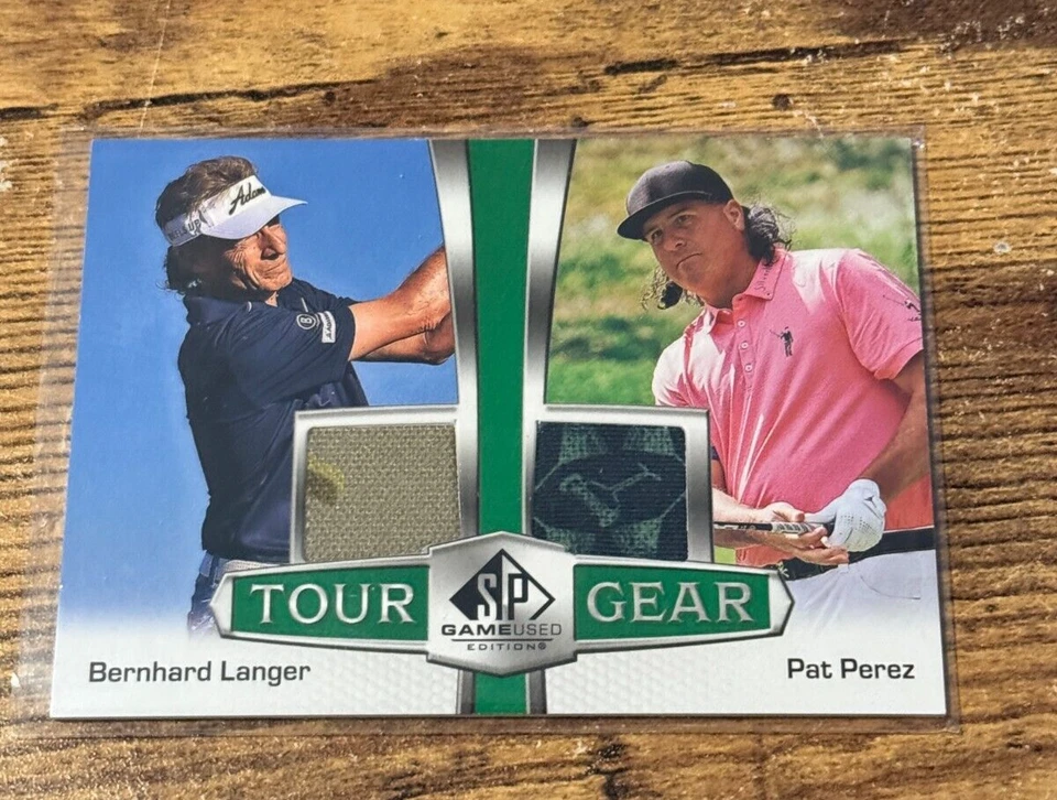 2024 SP Game Used Tour Gear Combos #TG2PL Bernhard Langer Pat Perez - Image 1 of 1