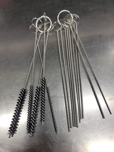 Juego de cepillos de herramientas de alambre limpiador de carburador de carburador de 5 pines 10 pines - Imagen 1 de 1