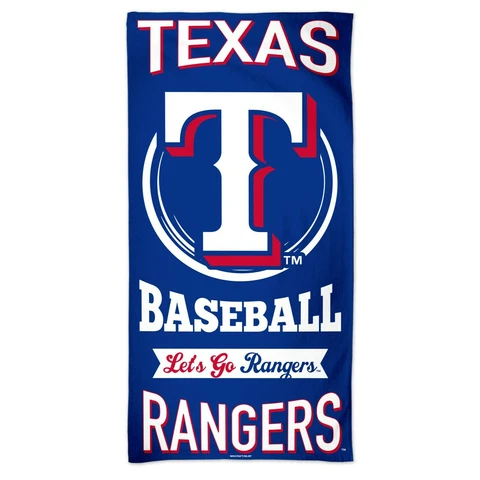 TEXAS RANGERS 100% COTTON 30" X 60" BEACH TOWEL FROM WINCRAFT Cover
