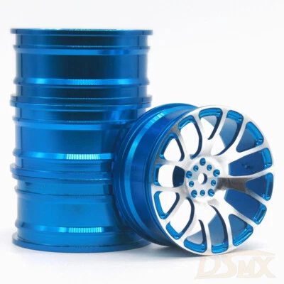 Llantas de aluminio llantas de cubo para coche de radiocontrol 1/10 Tamiya TT-01 TT02 Sakura HSP HPI FW06 Foto 1 de 4