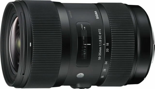 Sigma 18-35mm F1.8 Art DC HSM Lens for Canon DSLR Cameras Bundle