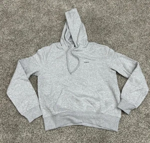 H&M Divided Men’s XS Gray Hoodie Fleece Lined Front Pocket Cinch Hood Basic Q3 - Picture 1 of 8